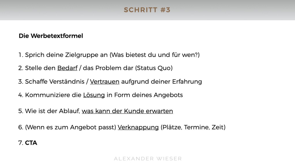 Alexander Wieser Werbetext Copywriting