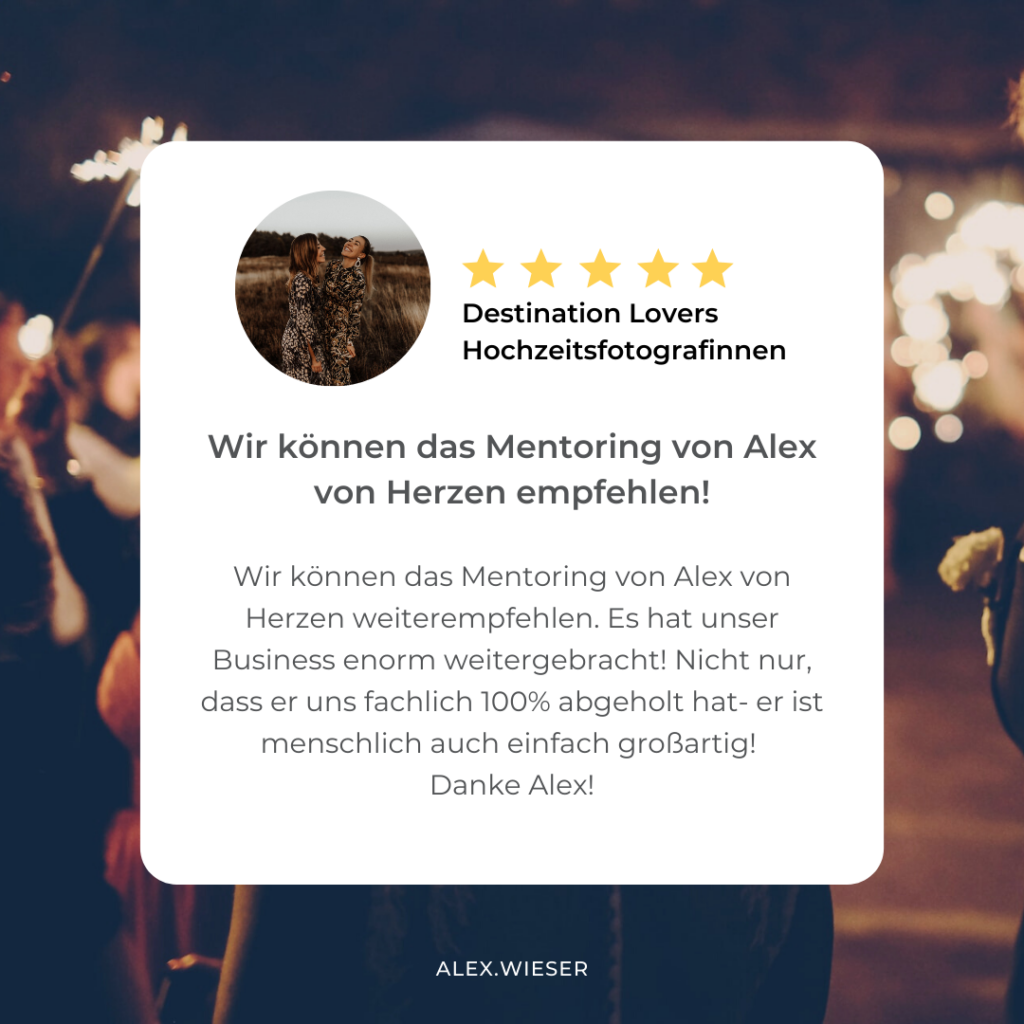 Testimonial Destination Lovers