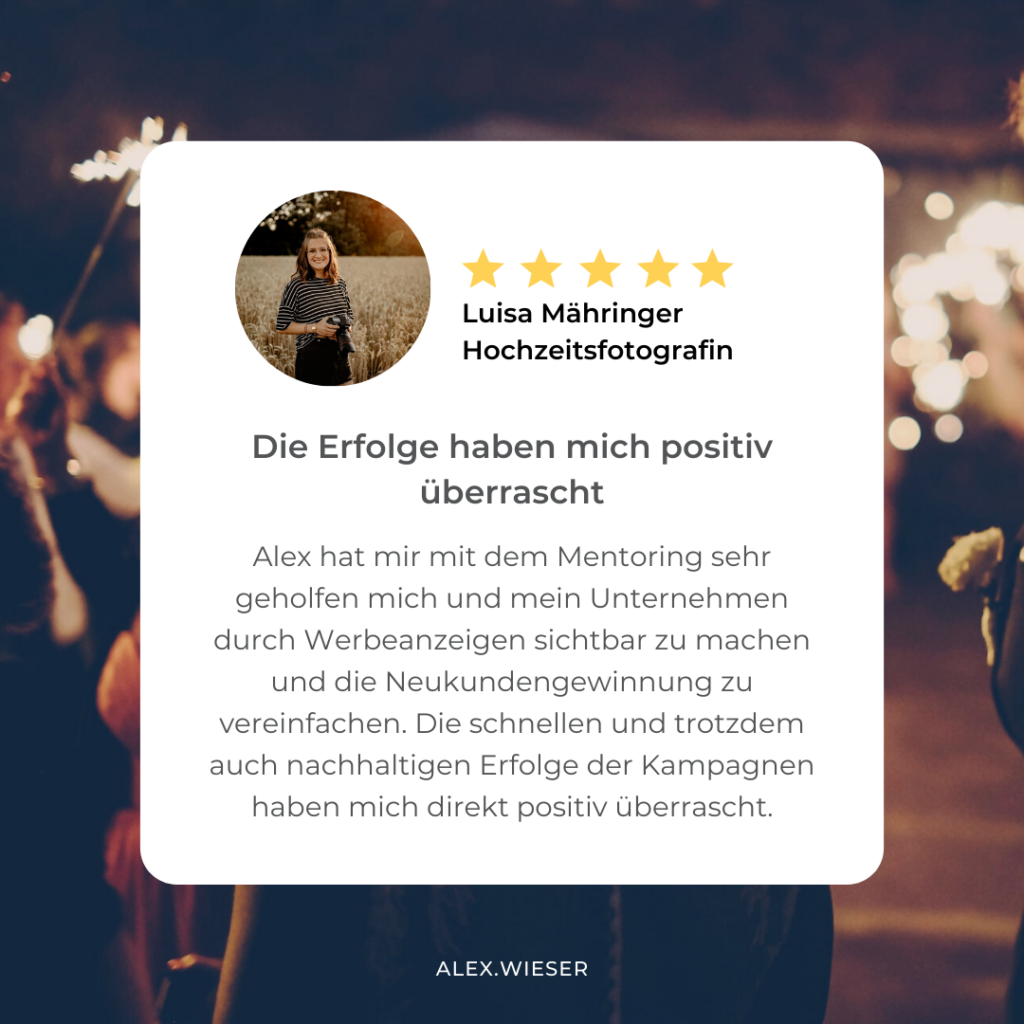 Testimonial Luisa Mähringer