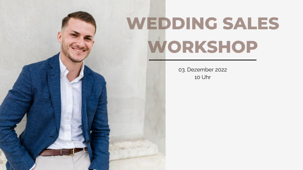 Hochzeitsfotografie Workshop