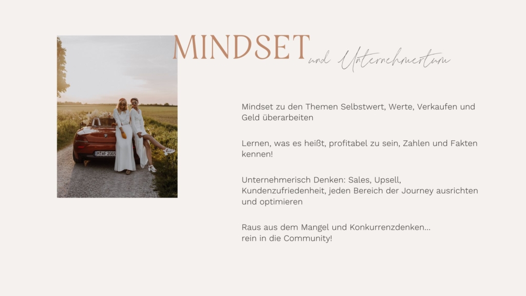 Hochzeitsfotografie Coaching