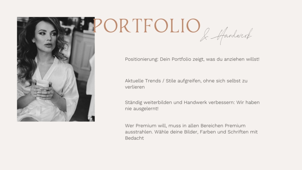 Hochzeitsfotografie Coaching