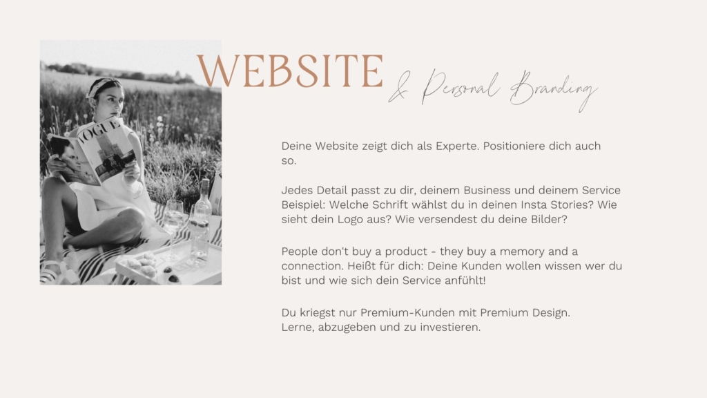 Hochzeitsfotografie Coaching