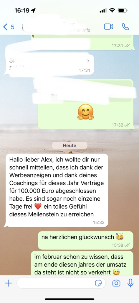 Alexander Wieser Erfahrung