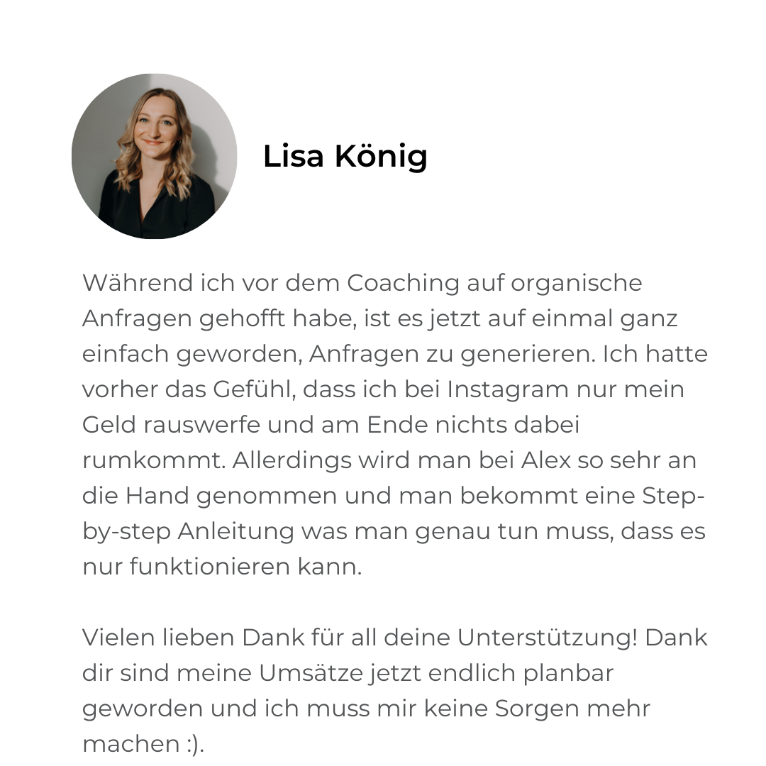 Hochzeitsfotograf Coaching