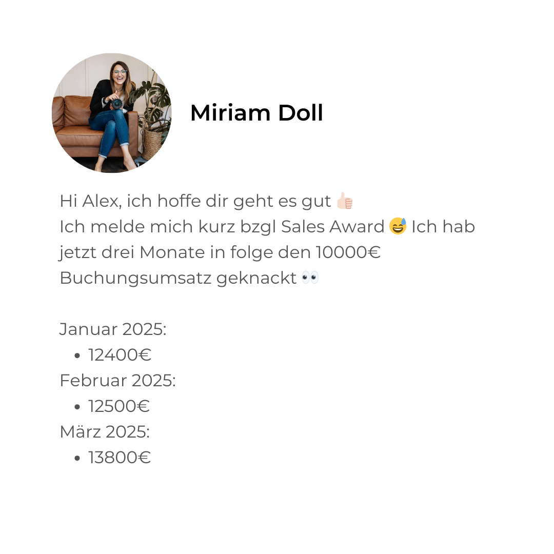 Hochzeitsfotograf Coaching