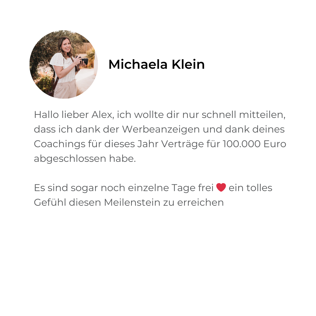 Hochzeitsfotograf Coaching