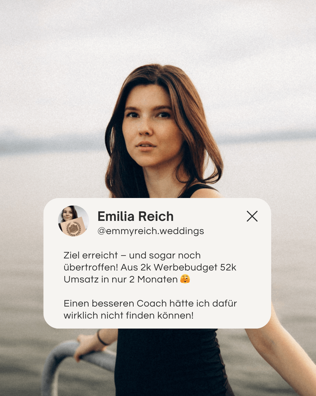 Instagram Werbung für Hochzeitsfotografen