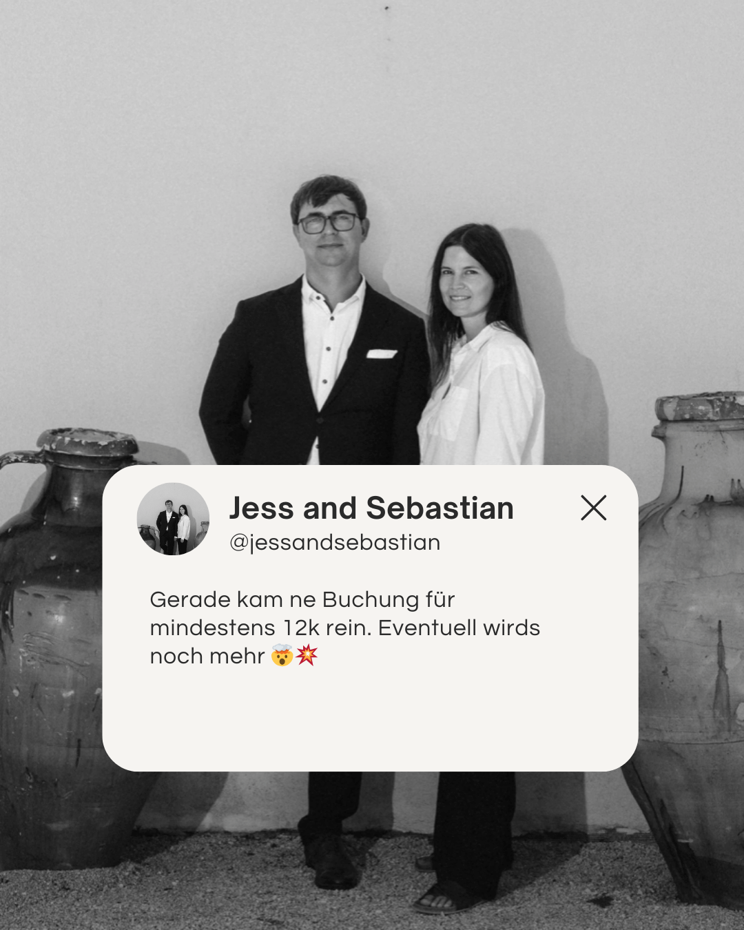 Instagram Werbung für Hochzeitsfotografen