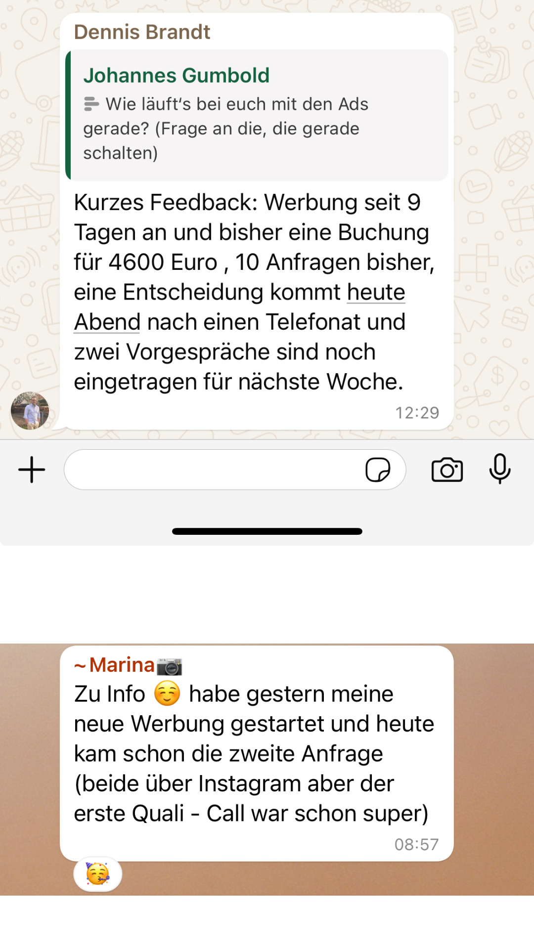 Instagram Werbung für Hochzeitsfotografen