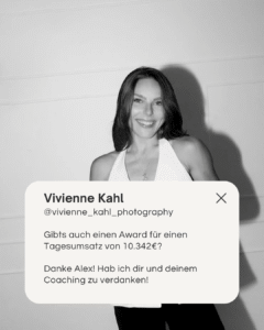 Instagram Werbung für Hochzeitsfotografen