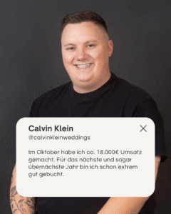 Instagram Werbung für Hochzeitsfotografen