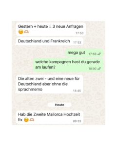 Instagram Ads schalten Hochzeitsfotograf
