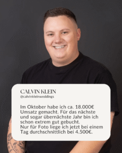 Instagram Ads schalten Hochzeitsfotograf